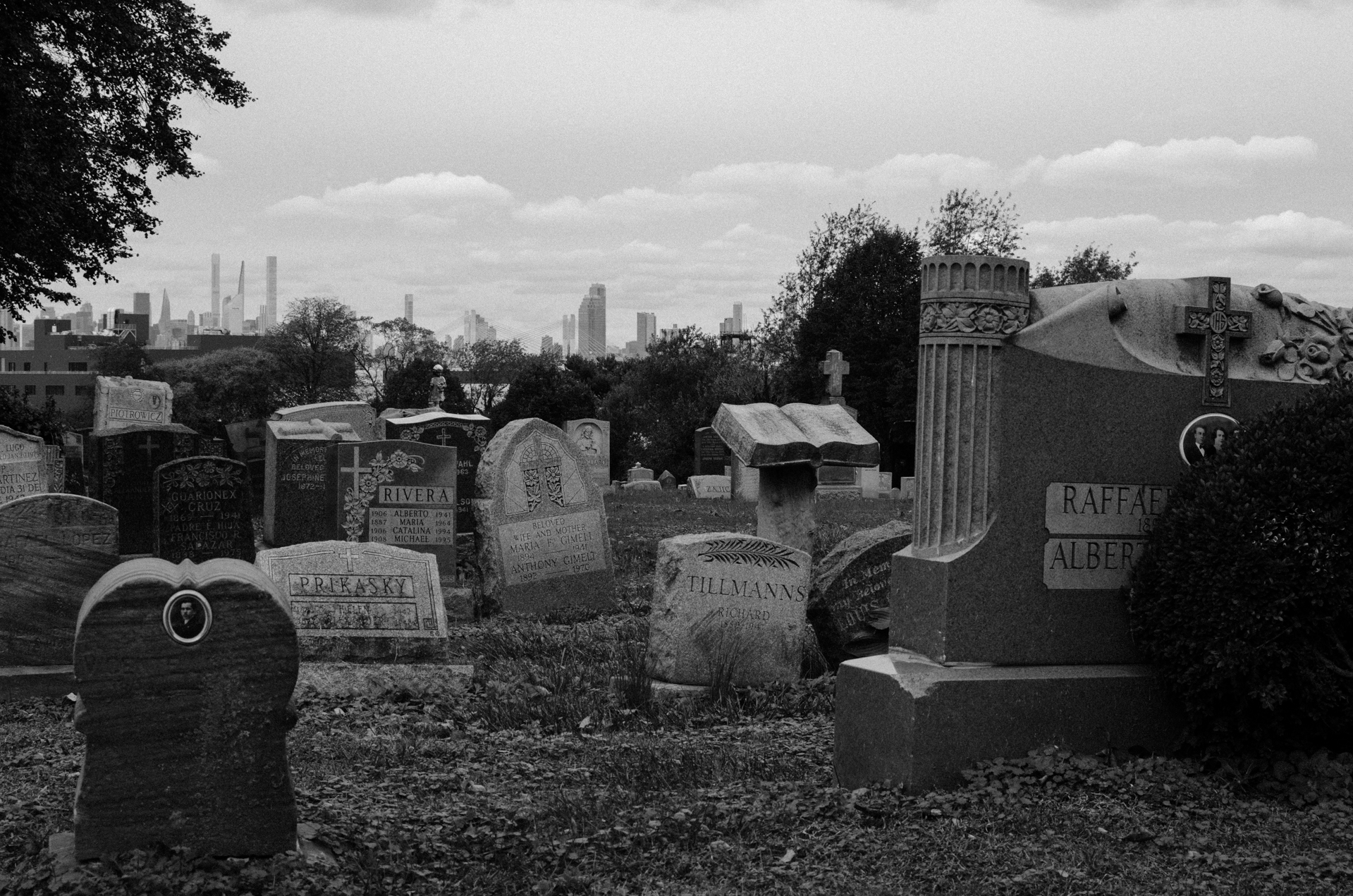 A cemetery